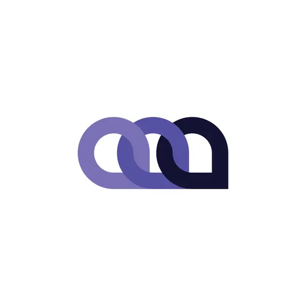 Modernes Cloud Chat Logo Die Kombination Aus Sprechblasen Bildet Ein — Stockvektor