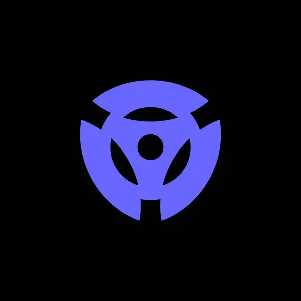 Logo Kierownicy Symbol Tarczy — Wektor stockowy