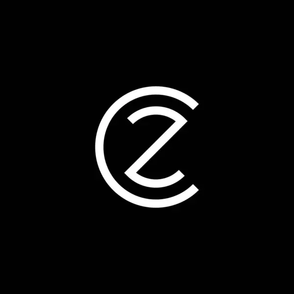 Moderní Elegantní Písmeno Nebo Původní Logo — Stockový vektor