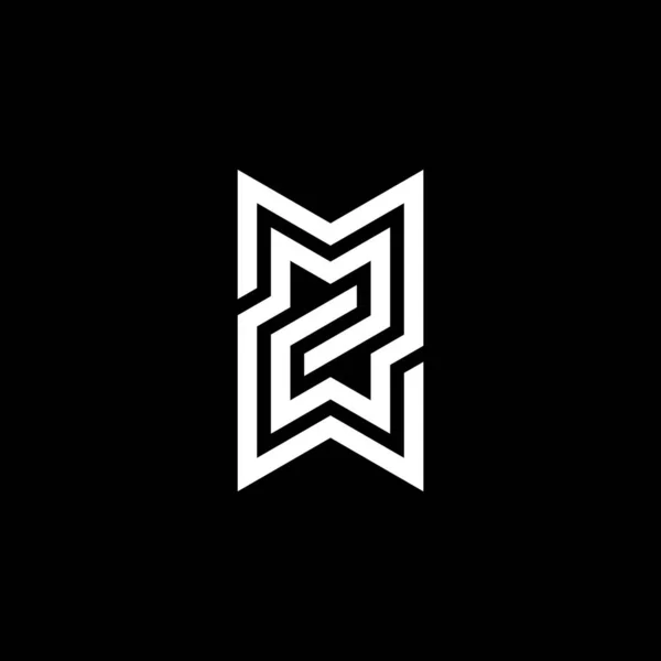 Nowoczesne Eleganckie Logo Początkowe Lub — Wektor stockowy