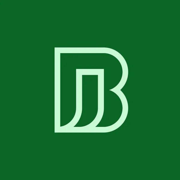 Логотип Комбинатон Букв — стоковый вектор