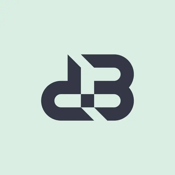 Динамичный Блестящий Дизайн Логотипа — стоковый вектор