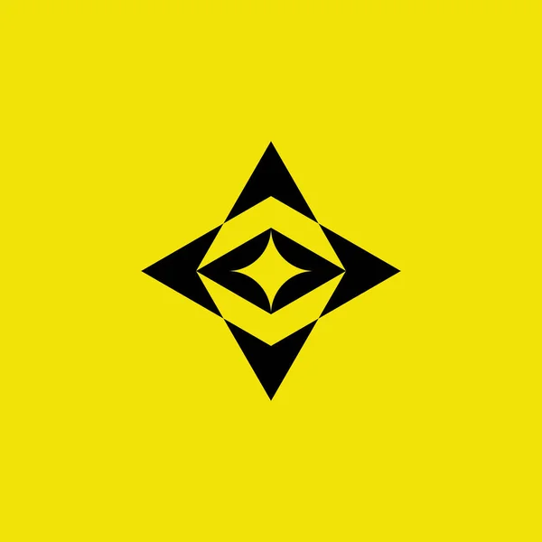 Logo Code Star Modern Sederhana - Stok Vektor