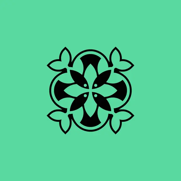 Modernes Und Elegantes Fischblatt Natur Logo — Stockvektor