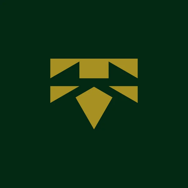 Abstraktní Moderní Písmeno Nebo Elegantní Logo — Stockový vektor
