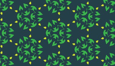 soyut doğal yeşil bitki elementi pürüzsüz desen