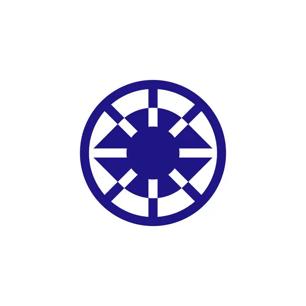 Абстрактний Логотип Кола Зору — стоковий вектор