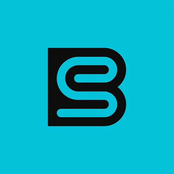 ilk harf BS veya SB modern logo