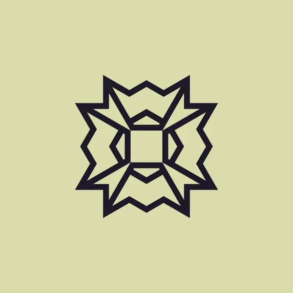 Soyut Çekirdek Logosu — Stok Vektör
