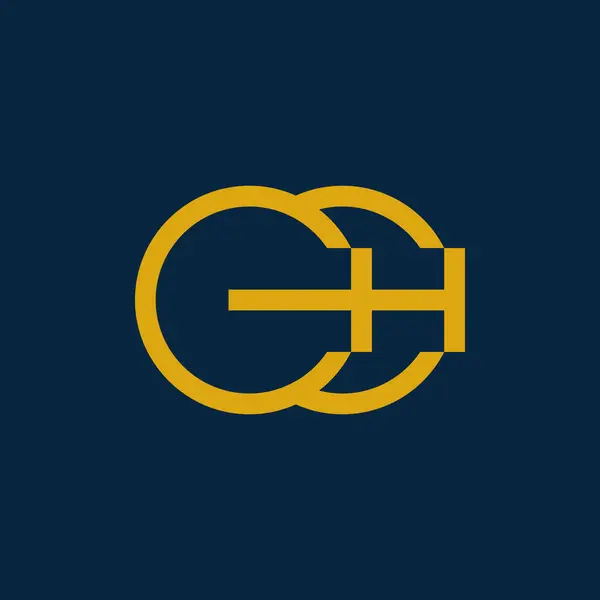 Lettera Iniziale Elegante Logo Monogram Moderno — Vettoriale Stock