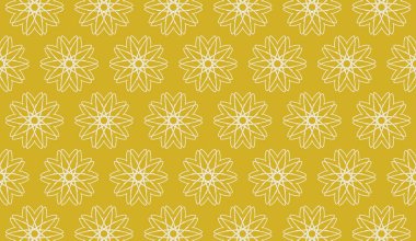 Soyut lüks zarif beyaz ve sarı çiçekli desenler.