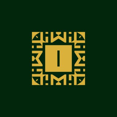 İlk harf I modern yıldız teknolojisi logosu