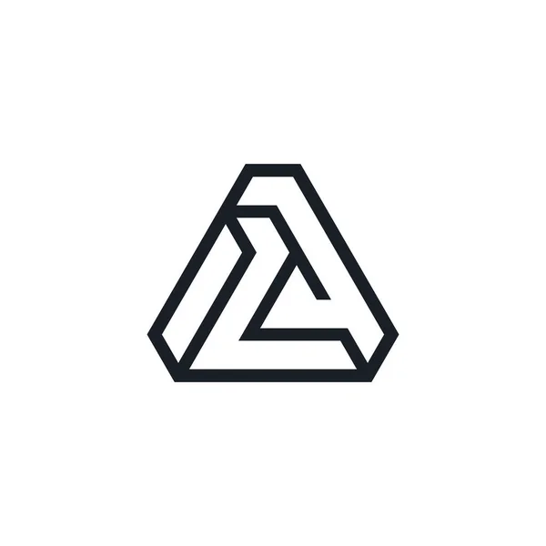 Bokstav Eller Logotyp — Stock vektor