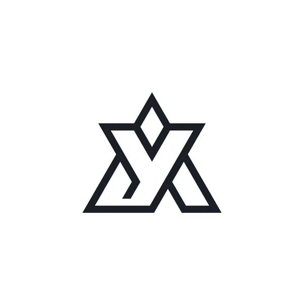 Písmeno Nebo Logo — Stockový vektor
