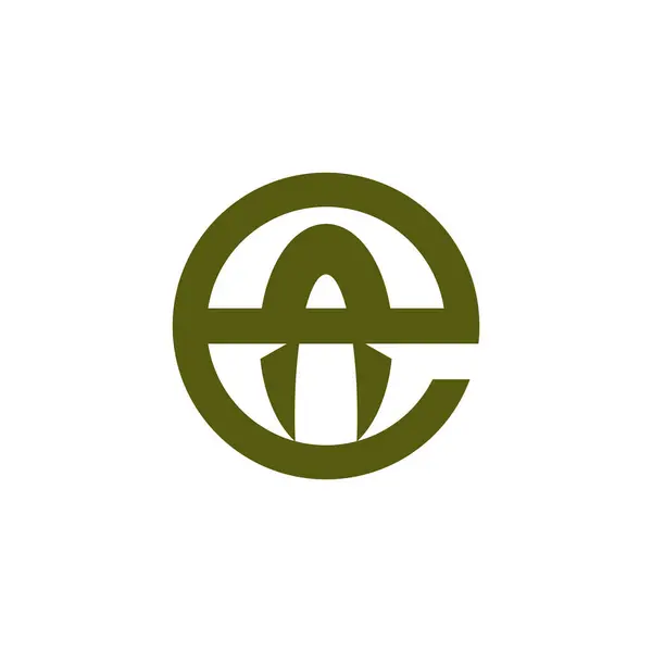 字母Ae或Ea标志 — 图库矢量图片