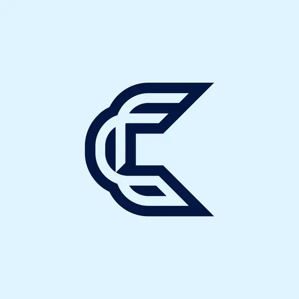 Bokstaven Eller Logotyp — Stock vektor