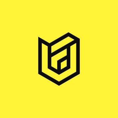 Harf FU veya UF logosu