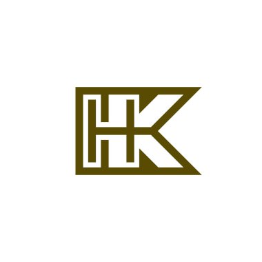 Harf HK veya KH logosu