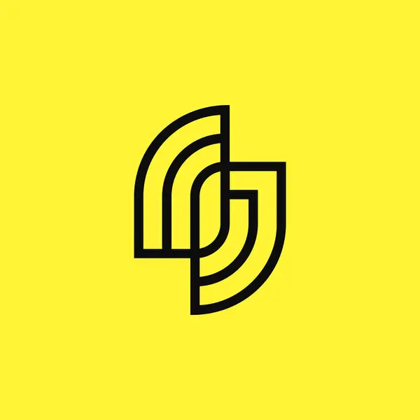 Litera Lub Logo — Wektor stockowy