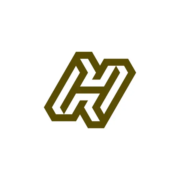 Harf Veya Logosu — Stok Vektör