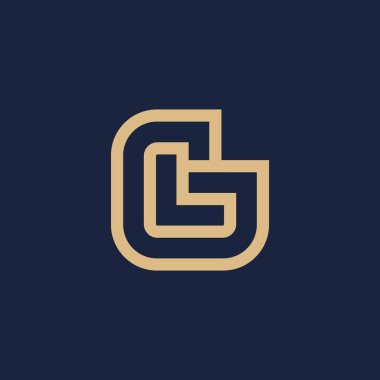 Harf LG veya GL logosu