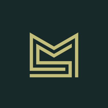 MS harfi veya SM logosu