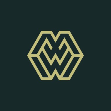 MW harfi veya WM logosu