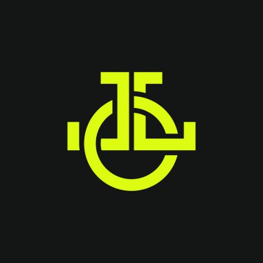 Modern ilk harf OL veya LO monogram logosu