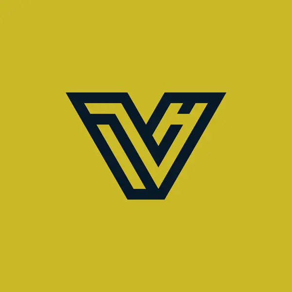 Logotipo Inicial Monograma Letra —  Vetores de Stock