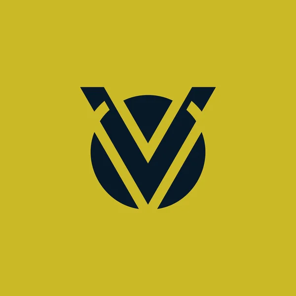 Початкова Літера Або Логотип Монограми — стоковий вектор