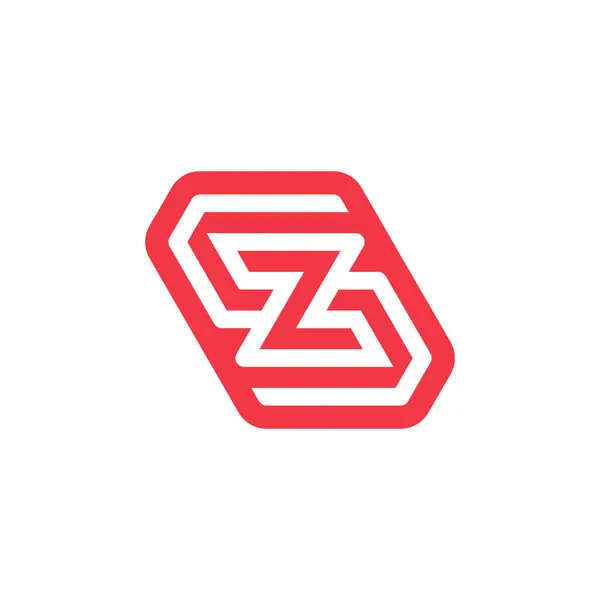 Logotipo Inicial Moderno Minimalista Letra Monograma — Vetor de Stock
