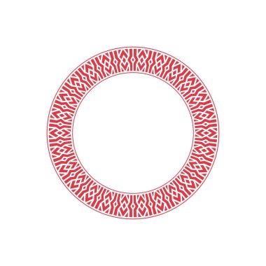 modern süs dairesi çerçeve sınır dekoratif deseni