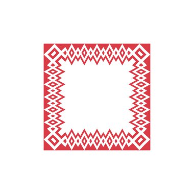 modern dekoratif kare çerçeve dekoratif desen