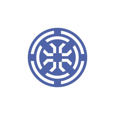 Modern teknoloji rotor logosu