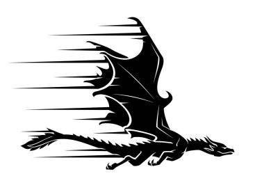 Ejderha Hızı Tasarımı, Ortaçağ Fantezi Sürüngen Silueti