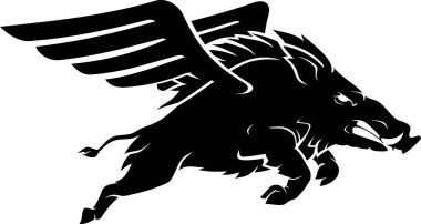 Uçan Domuz Silueti, Fantezi Çizimi