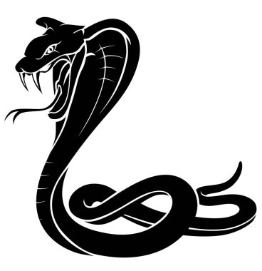 Siyah Kobra Silueti, Zehirli Sürüngen