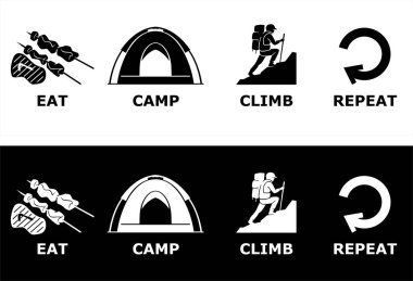 Ye, Uyu, Tırman ve Sembolleri Tekrarla