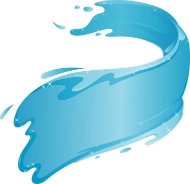 Mavi Dalga Temiz Bahar Suyu