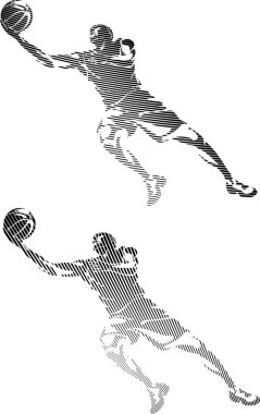 Kaligrafik Basketbol Turnikesi