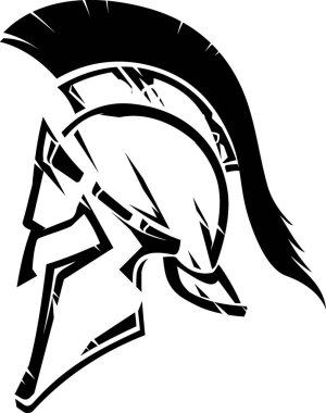 Spartalı Ortaçağ Dümeni Soyut Tasarımı