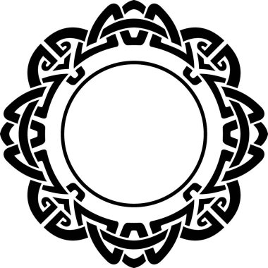 Kelt Çiçek Sınır Çizgisi ResmiComment