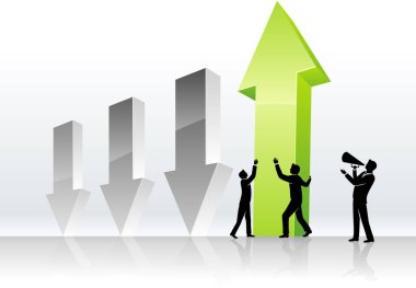 Ekonomik ve Finansal Kavram, Ok Grafiği Ters