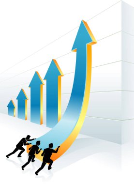 Infographic Illustrating Ekip çalışmasının Kavramsal İllüstrasyonu
