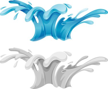 Su sıçrama-basit gradyanlar kullanılır, tazeleyici su seti