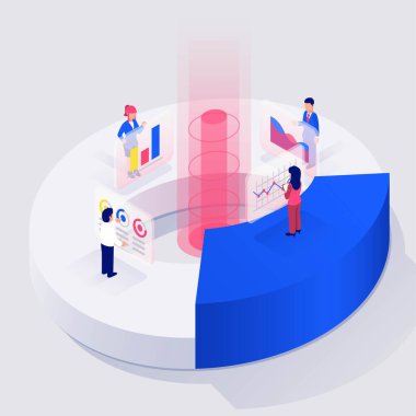 Bilgi ögeleri ve araçlar iş bilgisi grafik şablonu sunum, web veya iş akışı şeması için kullanılabilir