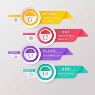 Modern Infographic element koleksiyonu & araçlar iş bilgi şablonu, sunum, web veya iş akışı şeması düzeni için kullanılabilir