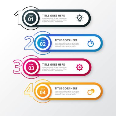 Modern Infographic element koleksiyonu & araçlar iş bilgi şablonu, sunum, web veya iş akışı şeması düzeni için kullanılabilir