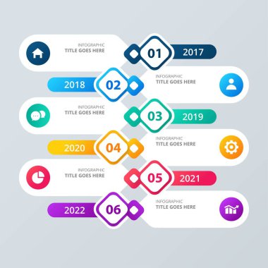 Modern Infographic element koleksiyonu & araçlar iş bilgi şablonu, sunum, web veya iş akışı şeması düzeni için kullanılabilir