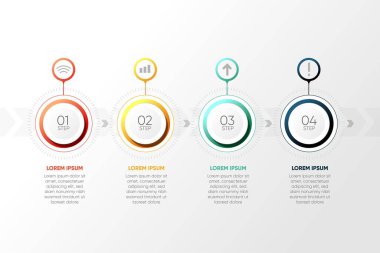 Modern Infographic element koleksiyonu & araçlar iş bilgi şablonu, sunum, web veya iş akışı şeması düzeni için kullanılabilir